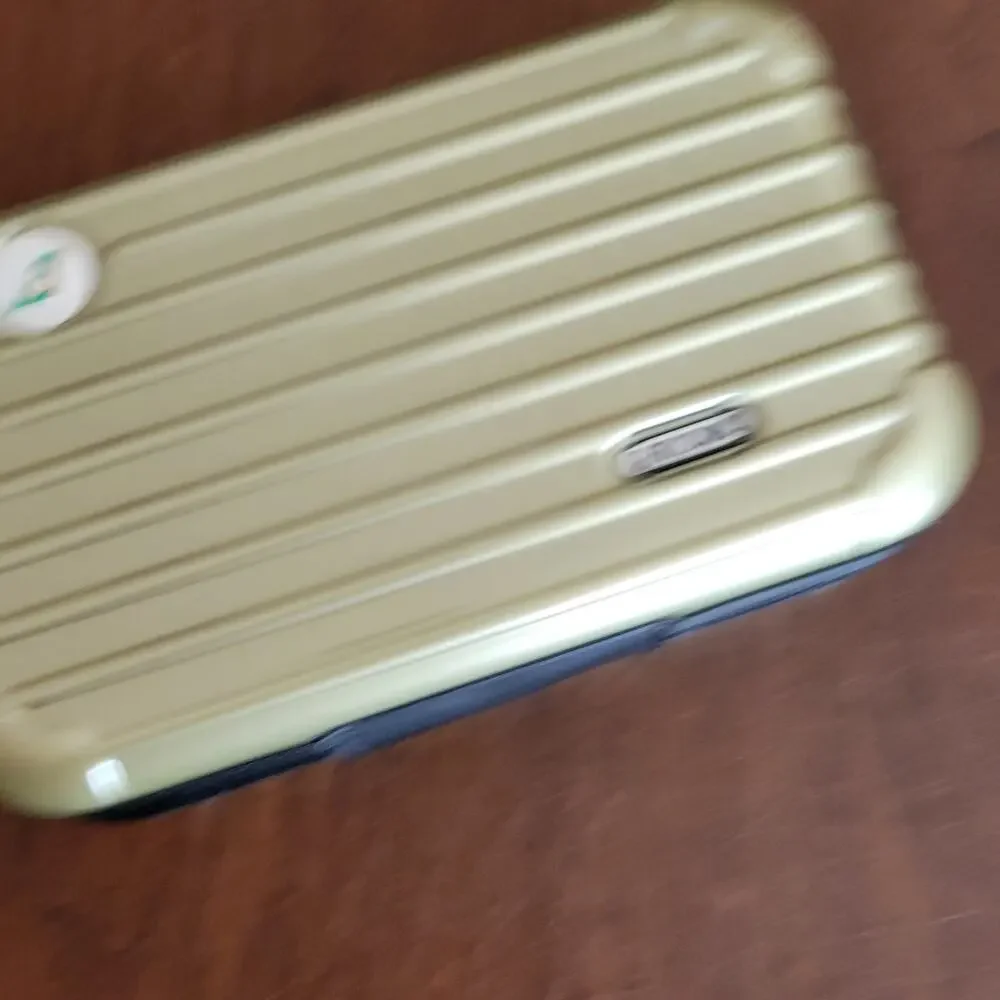 RIMOWA EVA AIR Olive Light Green Travel Case Amenity Toiletry Kit Pouch Only K